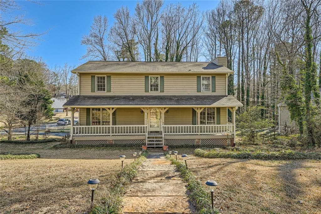 4 bedroom, 3 bathroom single family residence sold at 1634 Rex Drive, Marietta, GA 30066