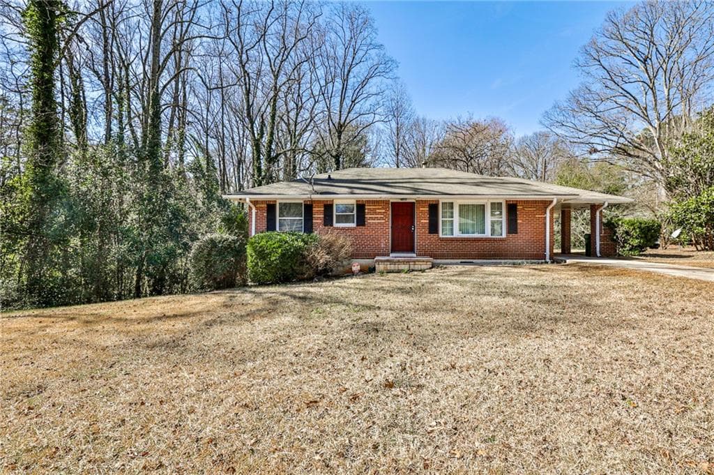 3 bedroom, 1 bathroom, 1,000 sq ft single family residence sold at 1269 Lawndale Court, Decatur, GA 30032