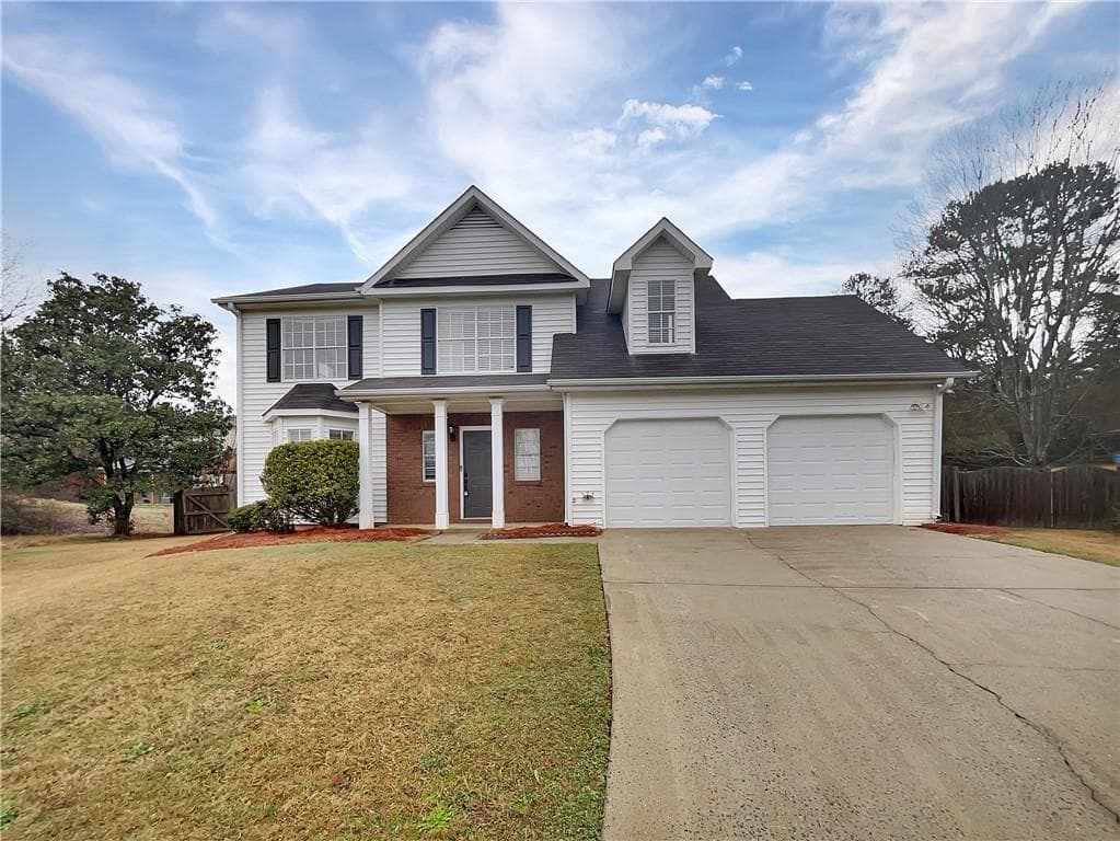 4 bedroom, 3 bathroom single family residence sold at 3745 Talbot Lane, Acworth, GA 30101