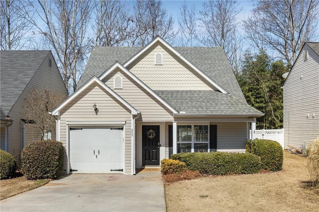 3 bedroom, 3 bathroom single family residence sold at 265 Woodland Way, Canton, GA 30114
