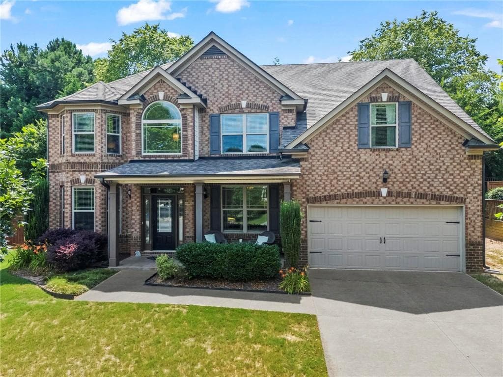 5 bedroom, 3 bathroom single family residence sold at 4410 Silent Path, Cumming, GA 30028