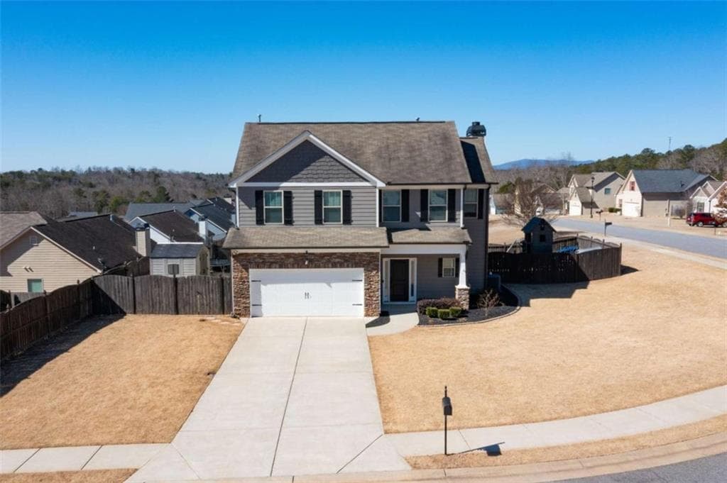 4 bedroom, 3 bathroom single family residence sold at 55 Swanson Street, Dawsonville, GA 30534