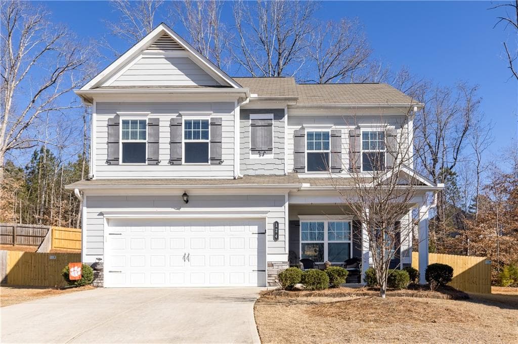 4 bedroom, 3 bathroom single family residence sold at 124 Prescott Drive, Canton, GA 30114