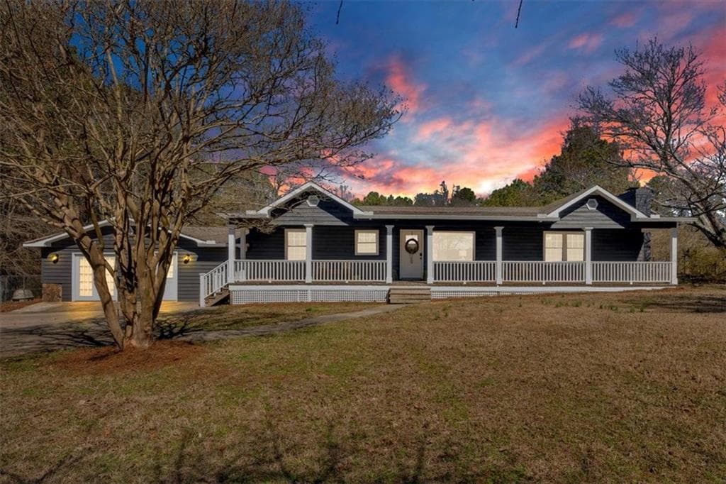 4 bedroom, 3 bathroom single family residence sold at 1407 Abrams Road, Silver Creek, GA 30173