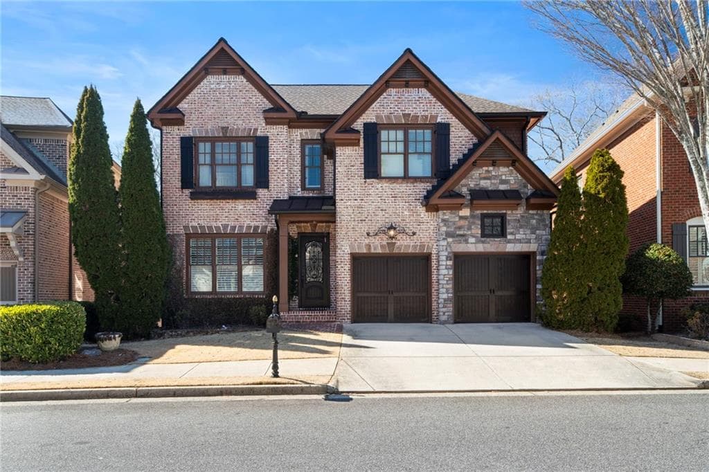 5 bedroom, 5 bathroom single family residence sold at 230 Society Street, Alpharetta, GA 30022