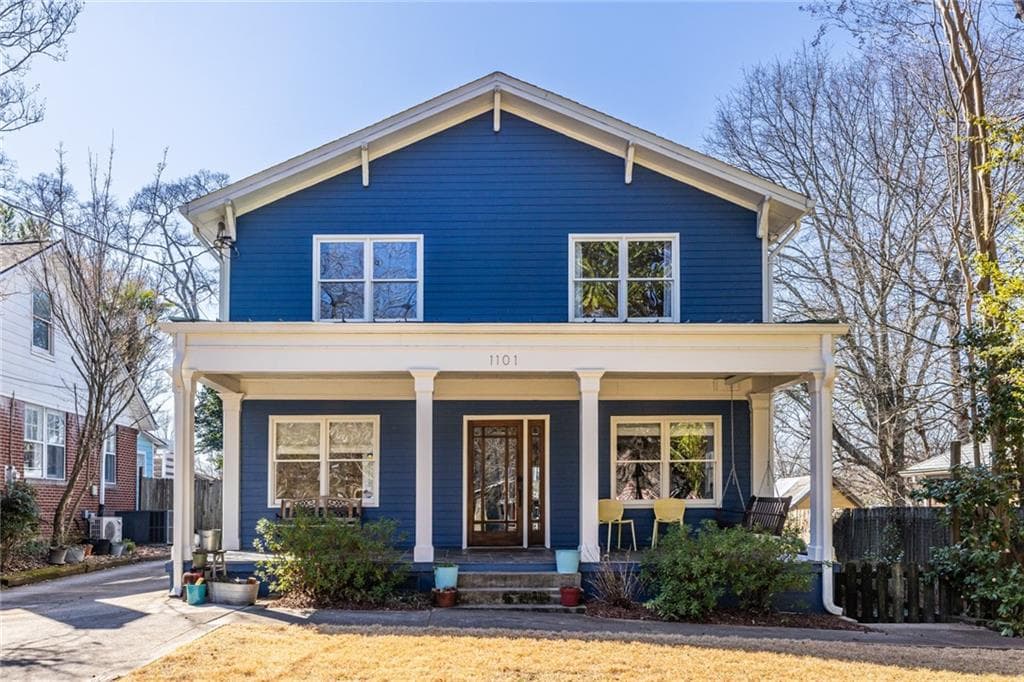 4 bedroom, 4 bathroom single family residence sold at 1101 United Avenue, Atlanta, GA 30316