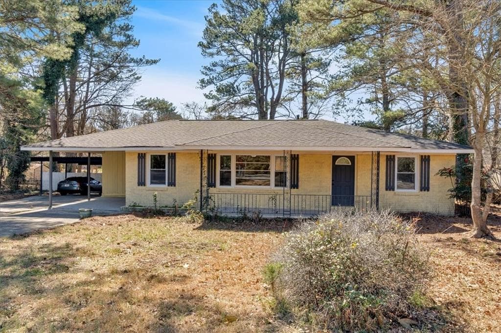 4 bedroom, 2 bathroom single family residence sold at 4227 Midway Road, Douglasville, GA 30134
