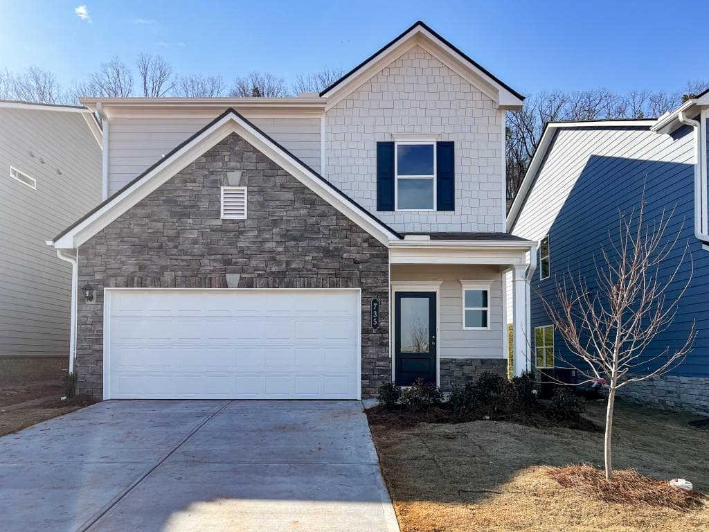 3 bedroom, 3 bathroom single family residence sold at 735 Shetland Trail, Cartersville, GA 30121