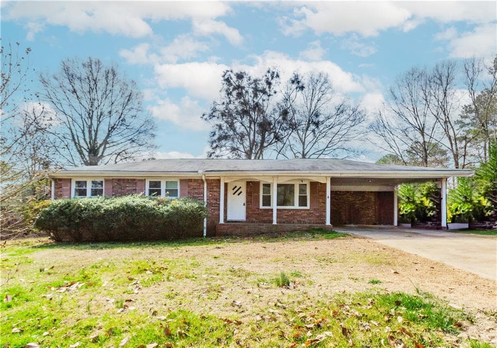 3 bedroom, 2 bathroom, 1,314 sq ft single family residence sold at 3951 Lindley Drive, Powder Springs, GA 30127