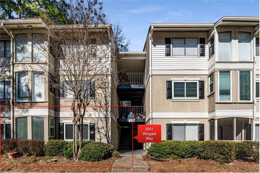 1 bedroom, 1 bathroom condominium sold at 3001 WINGATE Way, Atlanta, GA 30350