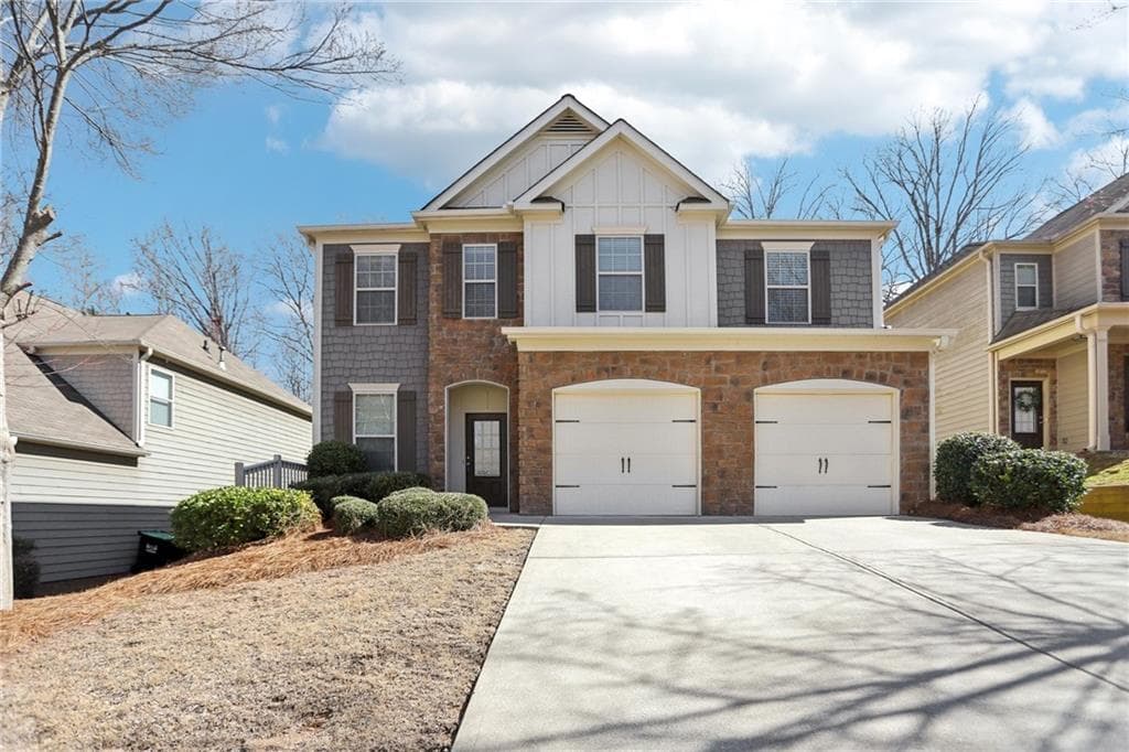 4 bedroom, 3 bathroom single family residence sold at 5232 Centennial Hill Drive, Acworth, GA 30102
