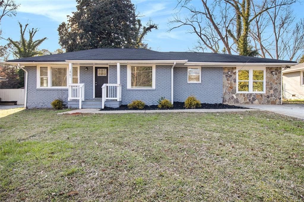 3 bedroom, 2 bathroom single family residence sold at 1961 S COLUMBIA, Decatur, GA 30032