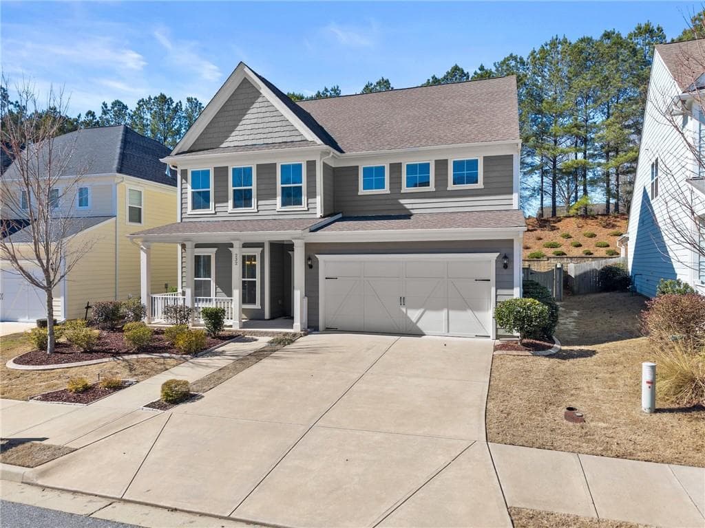 4 bedroom, 3 bathroom single family residence sold at 232 Providence Lane, Canton, GA 30114