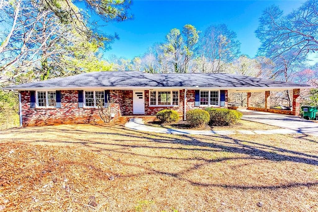 3 bedroom, 2 bathroom single family residence sold at 1650 Seayes Road, Mableton, GA 30126