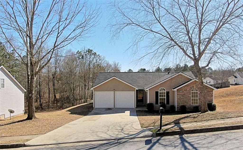 3 bedroom, 2 bathroom single family residence sold at 3577 N Winds Trail, Douglasville, GA 30135