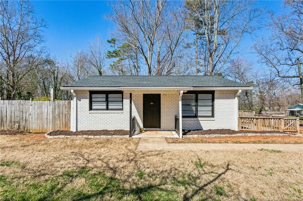 2 bedroom, 1 bathroom single family residence sold at 105 Huskins Road, Canton, GA 30115