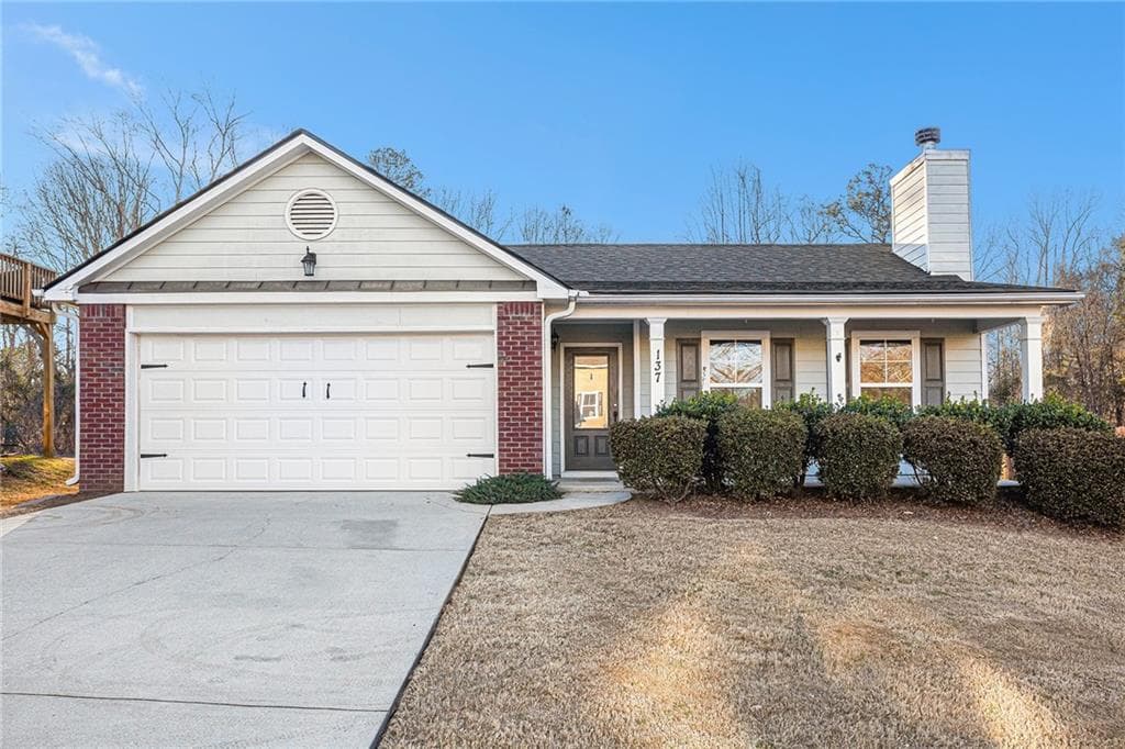 3 bedroom, 2 bathroom single family residence sold at 137 Summerbrook Road, Braselton, GA 30517