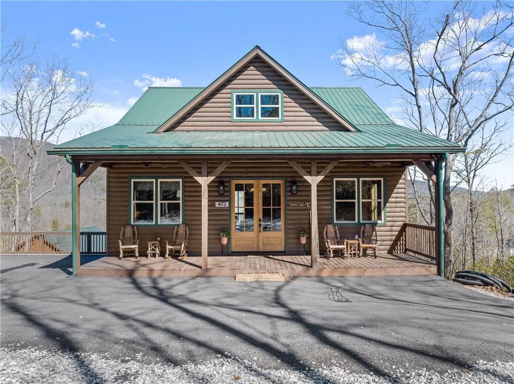 3 bedroom, 3 bathroom single family residence sold at 473 Monroe Ridge Road, Sautee Nacoochee, GA 30571