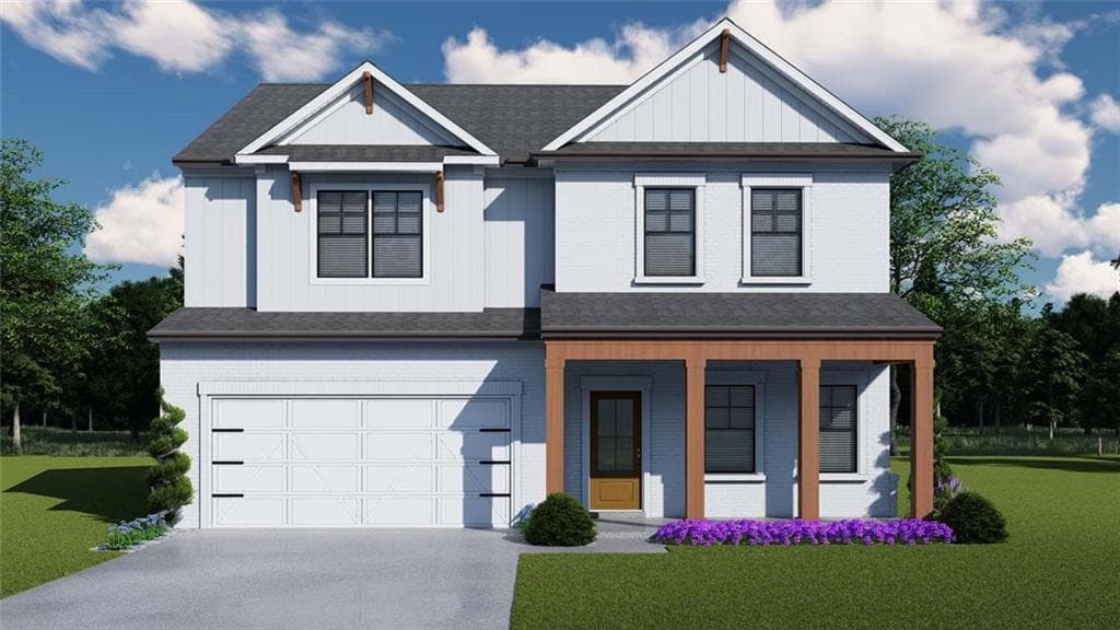 4 bedroom, 3 bathroom single family residence sold at 840 Winding Rose Drive, Hoschton, GA 30548