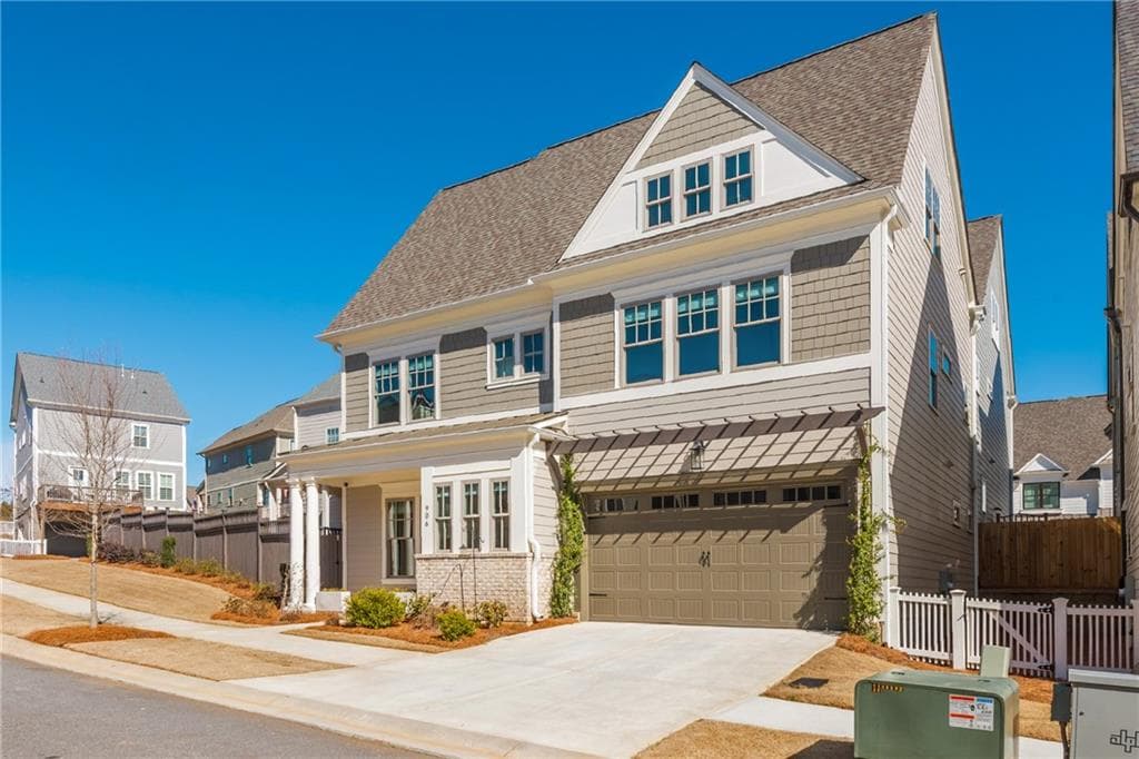 4 bedroom, 4 bathroom townhouse sold at 906 Bingham Street, Woodstock, GA 30188