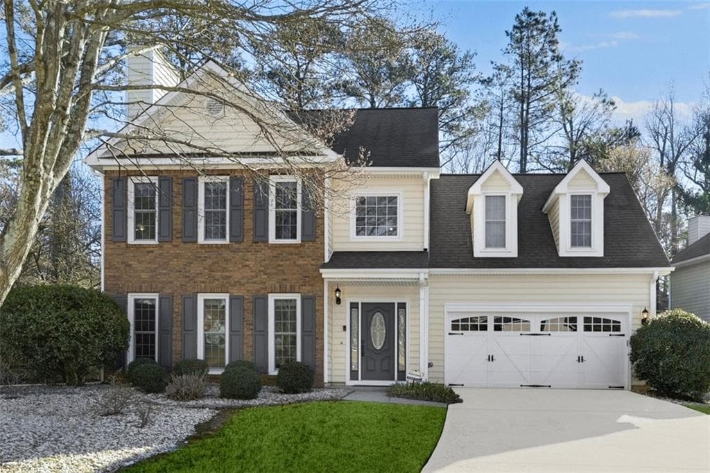 3 bedroom, 3 bathroom single family residence sold at 5450 Taylor Road, Johns Creek, GA 30022