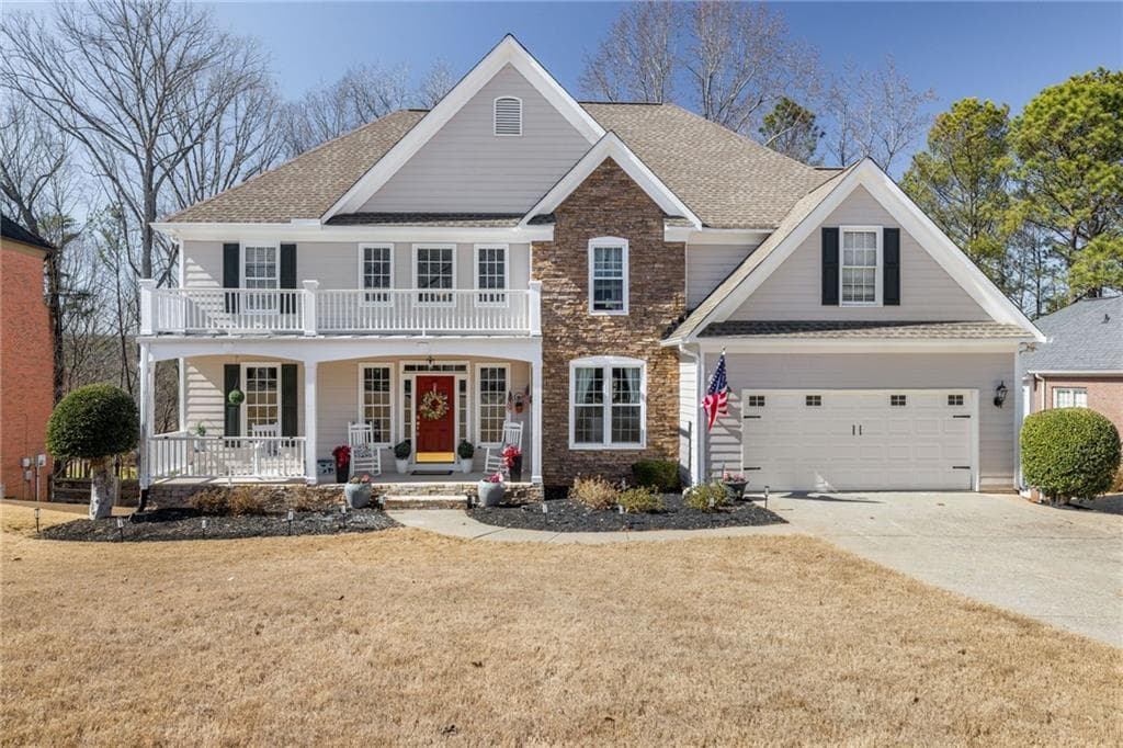 4 bedroom, 4 bathroom single family residence sold at 5945 Masters Club Drive, Suwanee, GA 30024