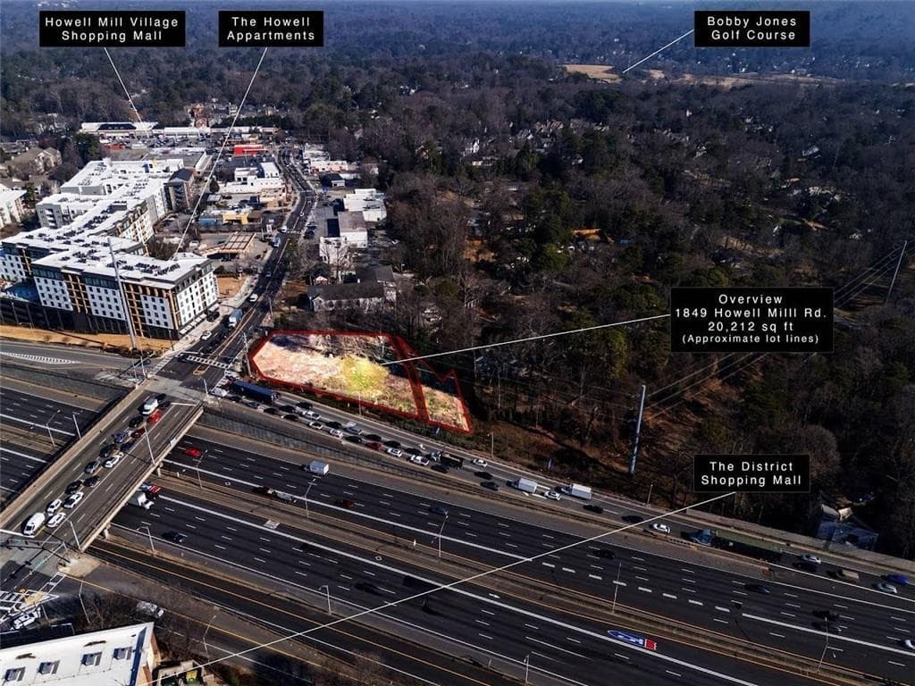 unimproved land for sale at 1849 Howell Mill Road, Atlanta, GA 30318