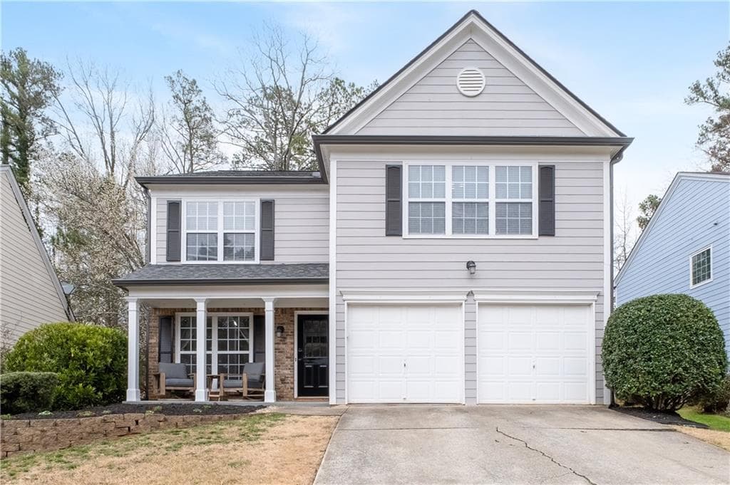 3 bedroom, 3 bathroom single family residence sold at 4178 Glenaire Way, Acworth, GA 30101
