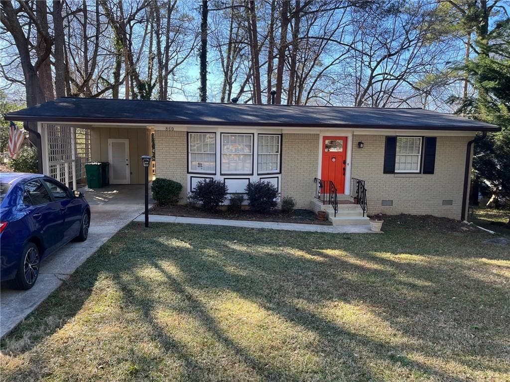 3 bedroom, 2 bathroom single family residence sold at 860 Verona Drive, Clarkston, GA 30021