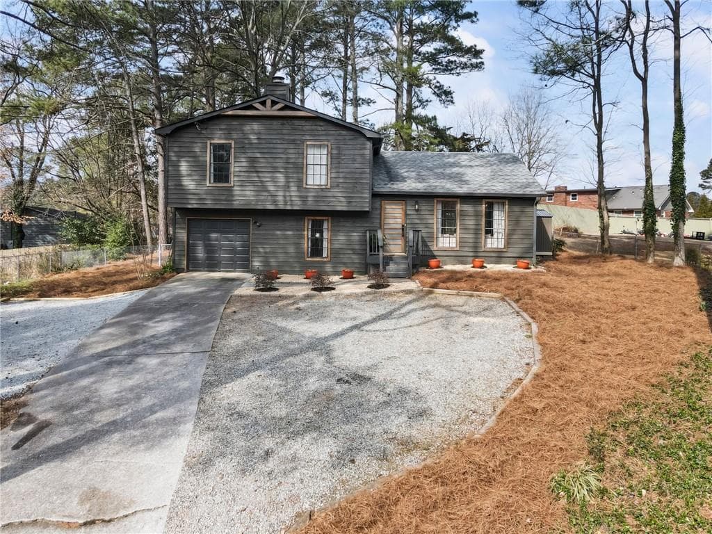 3 bedroom, 2 bathroom single family residence sold at 4397 Shady Drive, Lilburn, GA 30047
