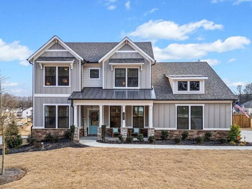 5 bedroom, 4 bathroom single family residence sold at 169 Aspen Hall Drive, Canton, GA 30115