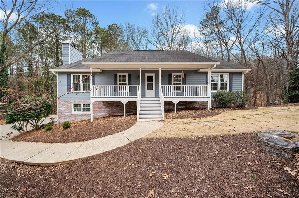4 bedroom, 3 bathroom single family residence sold at 2590 Woodridge Chase, Canton, GA 30114
