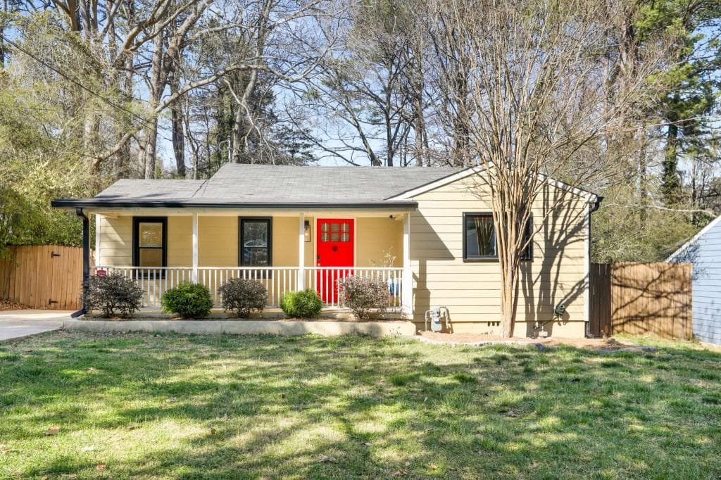 2 bedroom, 2 bathroom single family residence sold at 1666 Cecile Avenue, Atlanta, GA 30316