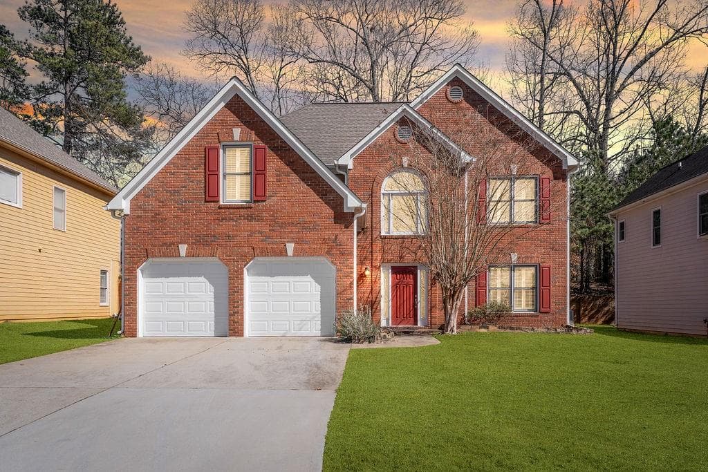 4 bedroom, 3 bathroom single family residence sold at 4311 Clairesbrook Lane, Acworth, GA 30101