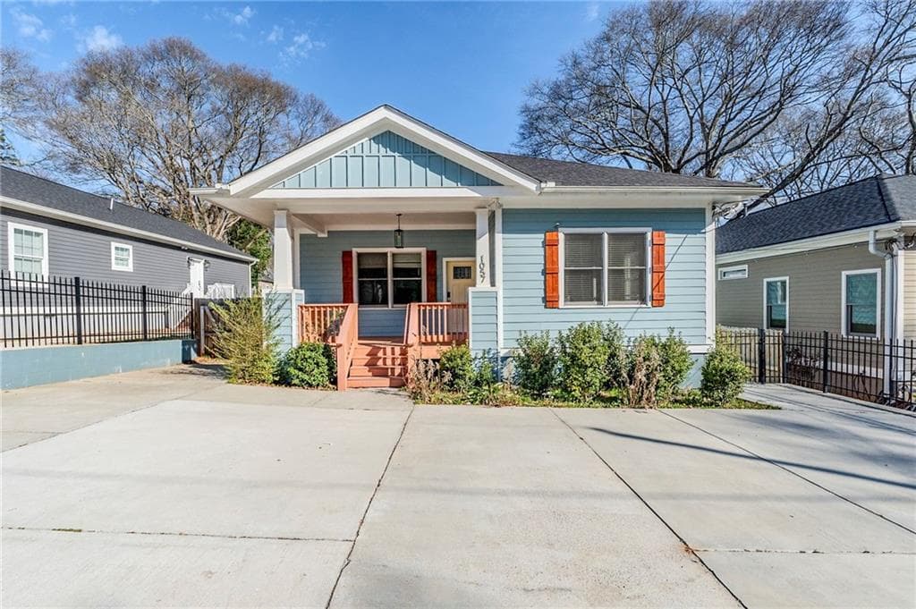 3 bedroom, 3 bathroom single family residence sold at 1057 Regent Street, Atlanta, GA 30310