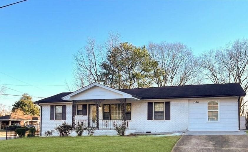 4 bedroom, 3 bathroom single family residence sold at 1370 Georgia Avenue, Atlanta, GA 30344