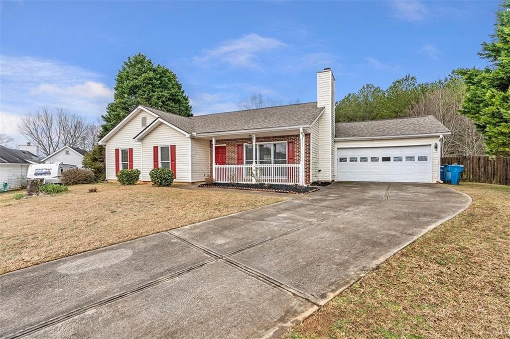 3 bedroom, 2 bathroom single family residence sold at 2685 Archer Way, Dacula, GA 30019