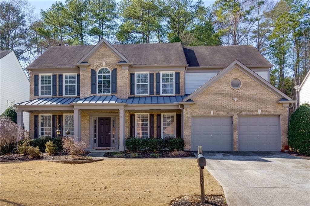 4 bedroom, 3 bathroom single family residence sold at 109 Normandy Drive, Woodstock, GA 30188
