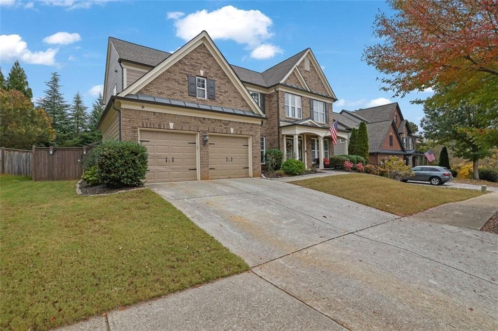 4 bedroom, 3 bathroom single family residence sold at 104 EDGEWATER Trail, Canton, GA 30115