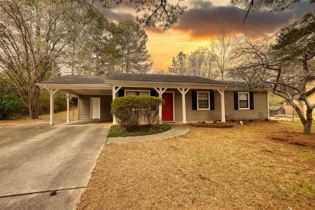 3 bedroom, 2 bathroom single family residence sold at 3003 Landmark Drive, Conyers, GA 30094