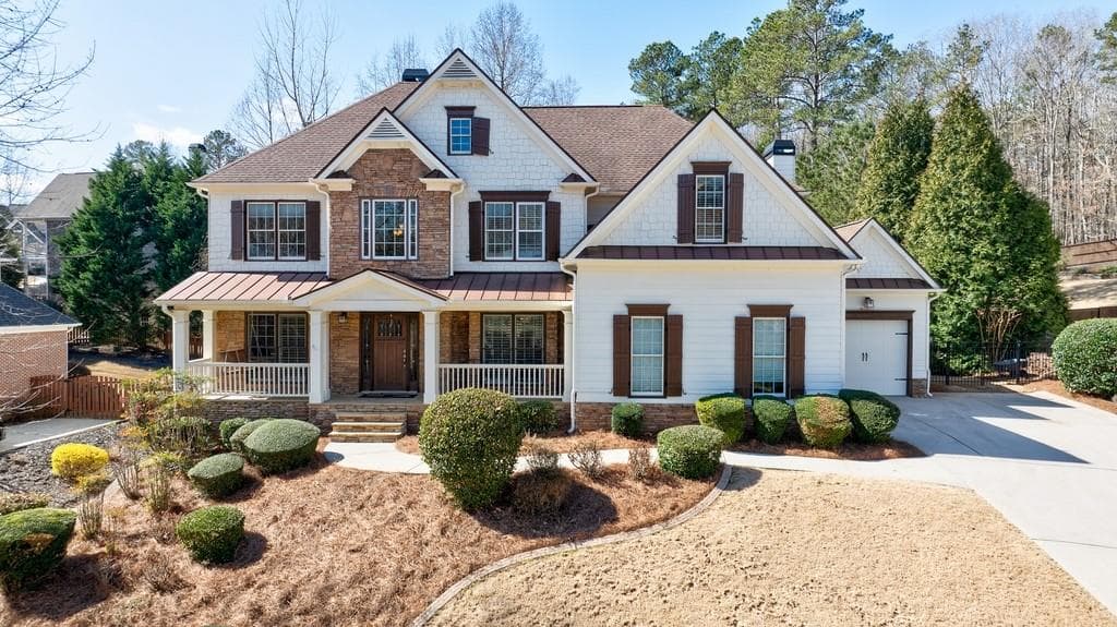 5 bedroom, 4 bathroom single family residence sold at 4978 Millwood Drive, Canton, GA 30114