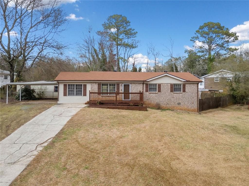 4 bedroom, 1 bathroom single family residence sold at 4760 Lincoln Drive Drive, Kennesaw, GA 30144