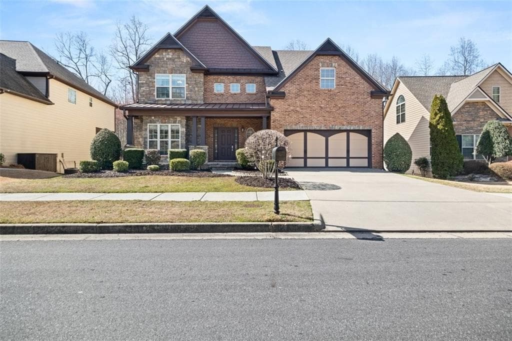 4 bedroom, 3 bathroom single family residence sold at 1300 Primrose Park Road, Sugar Hill, GA 30518