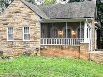 4 bedroom, 3 bathroom single family residence sold at 1247 Monroe Drive, Atlanta, GA 30306