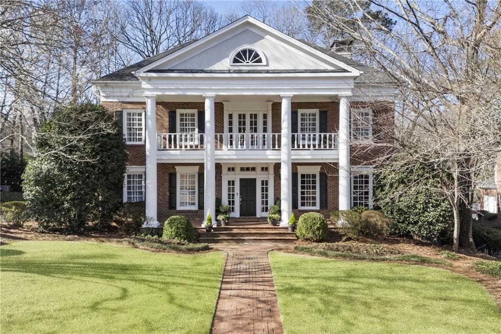 5 bedroom, 6 bathroom single family residence sold at 1386 Wesley Circle, Atlanta, GA 30327