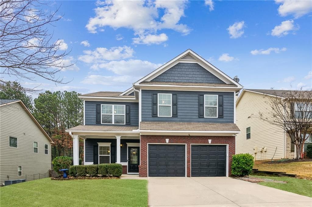 4 bedroom, 3 bathroom single family residence sold at 1840 Beyers Landing Drive, Buford, GA 30519