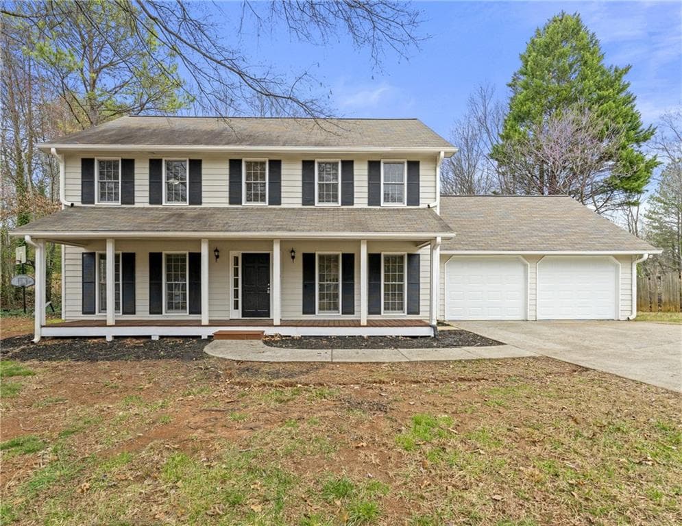 3 bedroom, 3 bathroom single family residence sold at 5215 Willow Creek Overlook, Woodstock, GA 30188