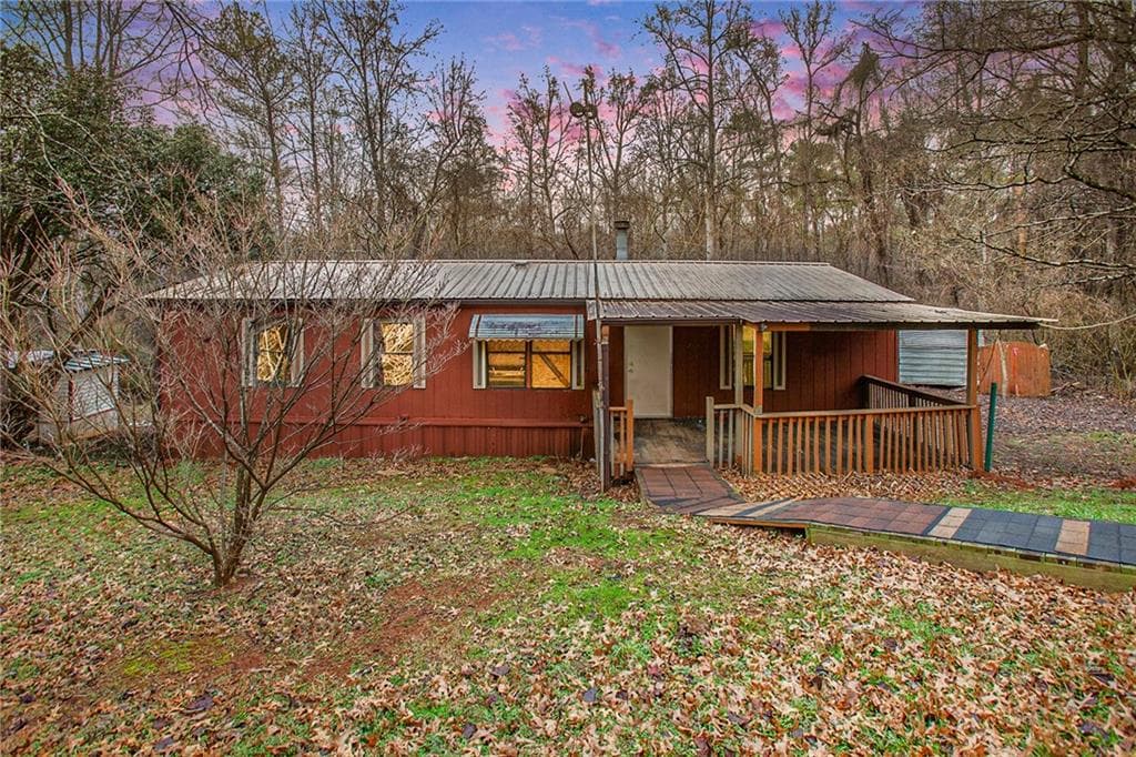 2 bedroom, 2 bathroom single family residence sold at 4166 Hall Street, Acworth, GA 30102
