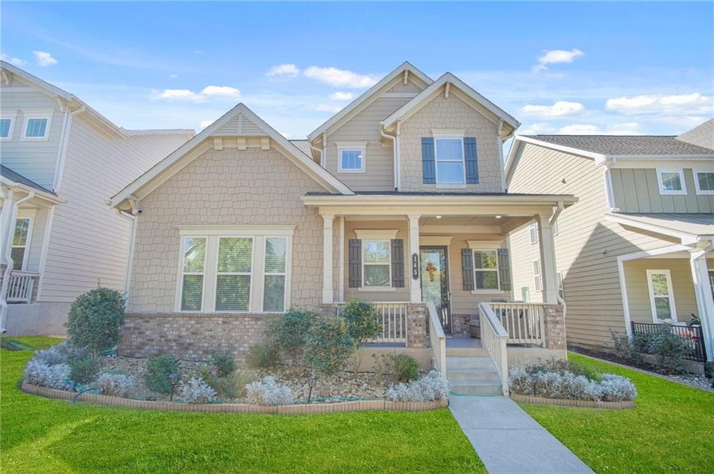 4 bedroom, 3 bathroom single family residence sold at 145 Treeside Terrace, Fayetteville, GA 30214
