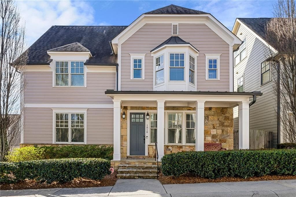 4 bedroom, 4 bathroom townhouse sold at 1818 Cromwell Walk, Dunwoody, GA 30338